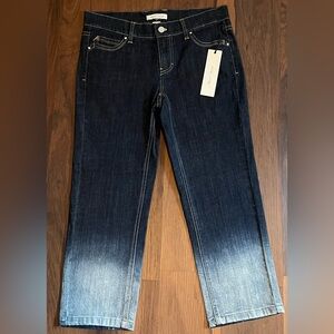 White House Black Marker Ombré Capri Sz 6